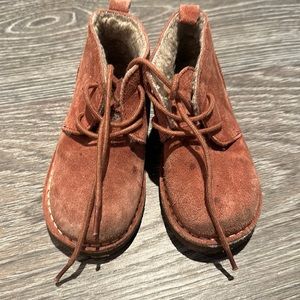 Toddler Zara Size 23EU (7 US) boots - brownish red
